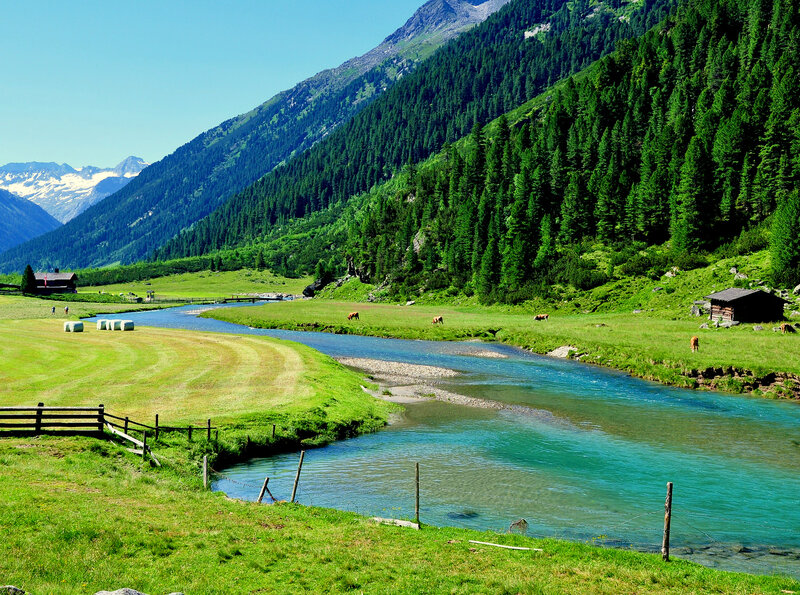 River in Alpine Valley