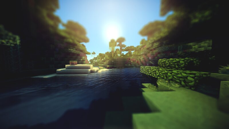 River in Blocky Forest