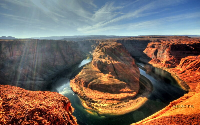 River in Canyon Bend
