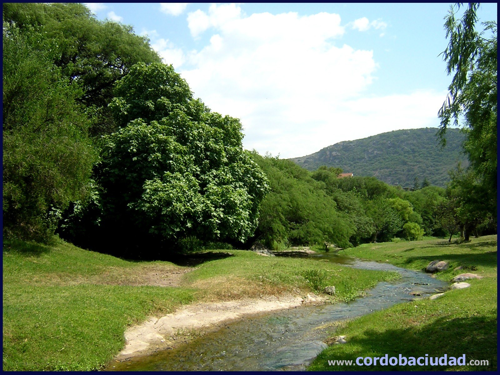 River in Cordoba landscape