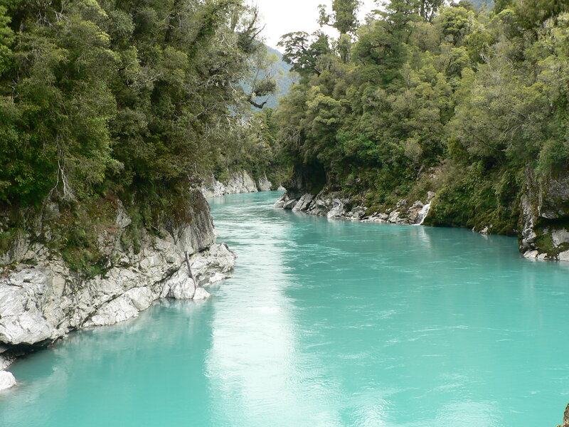 River in Forest Canyon — Turquoise