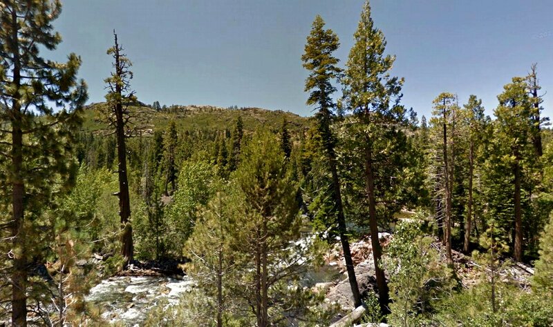 River in Forested Valley — Green, Serene, Afternoon, Photograph, Trees, Hill