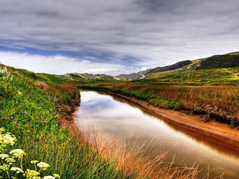River in Grassy Valley
