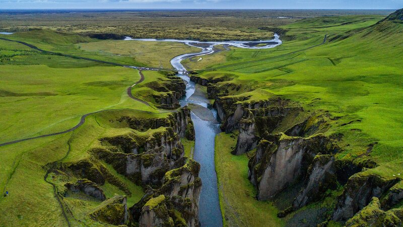 River in Green Canyon — Serene