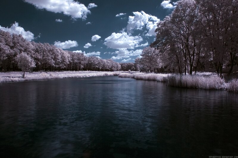 River in Infrared