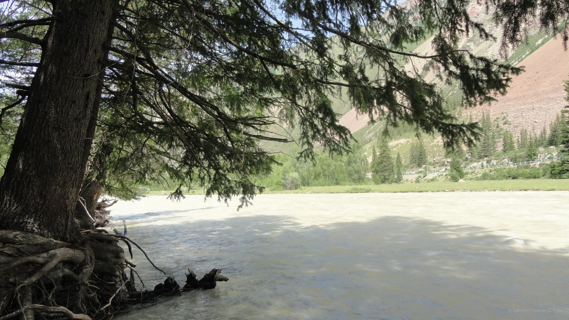 River in mountain valley