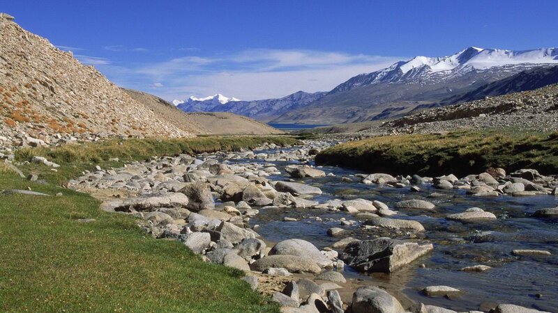 River in mountain valley