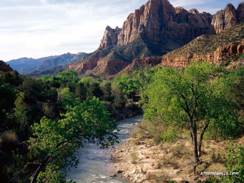 river in red rock canyon