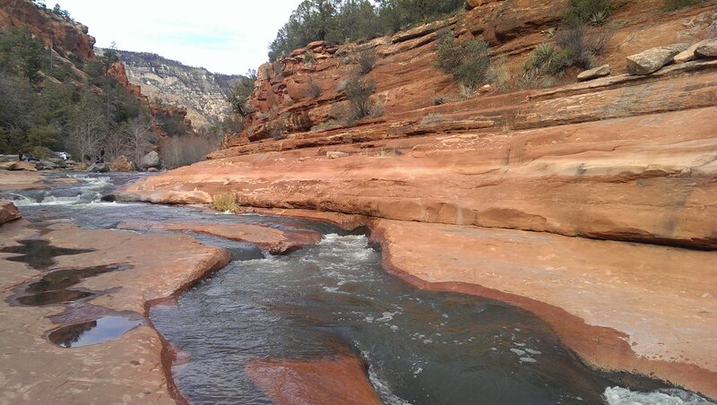 River in Red Rock Canyon — Serene
