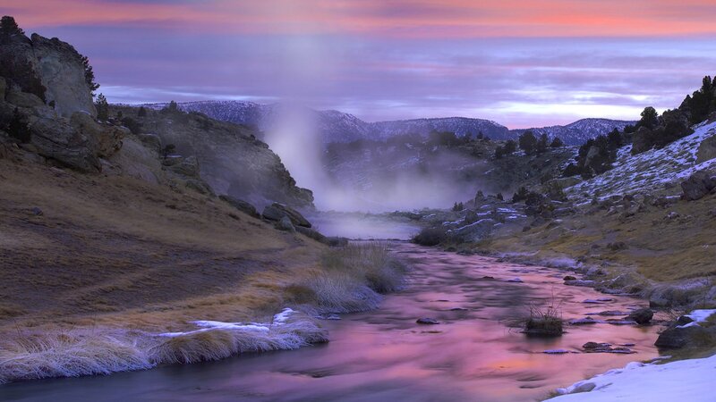 River in Snowy Canyon