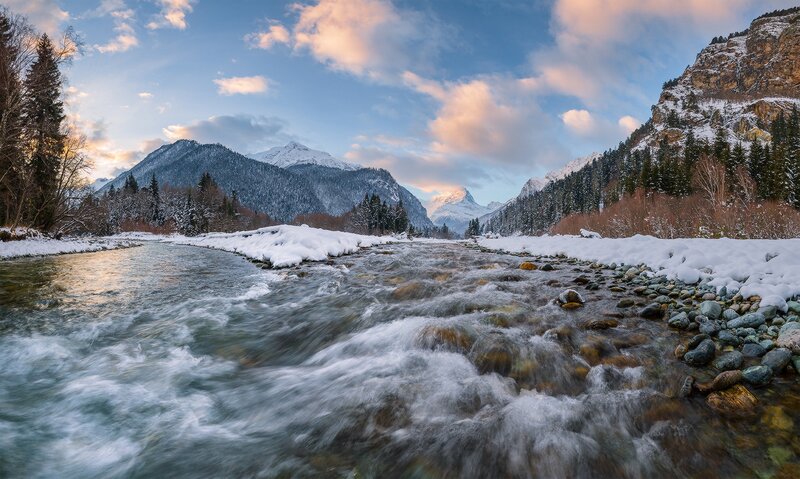 River in Snowy Mountains