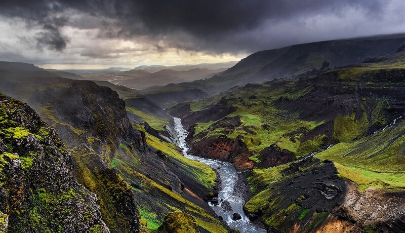 River in Volcanic Canyon