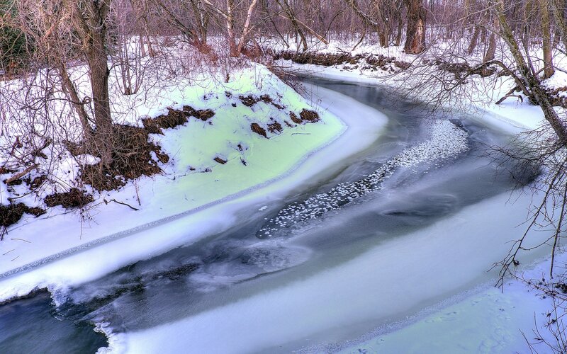 River in Winter