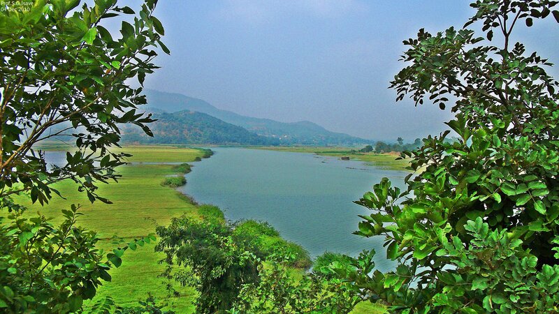 River Landscape View