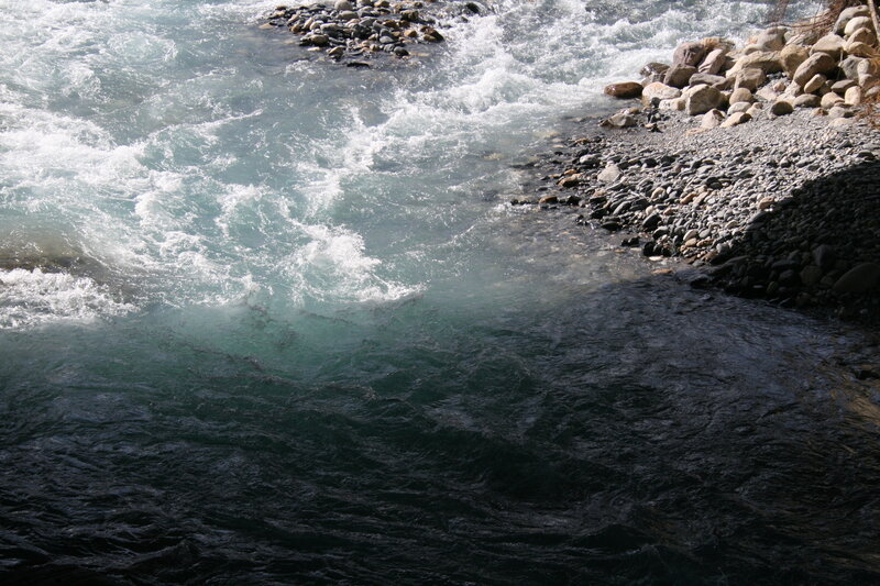 River Rapids and Rocks