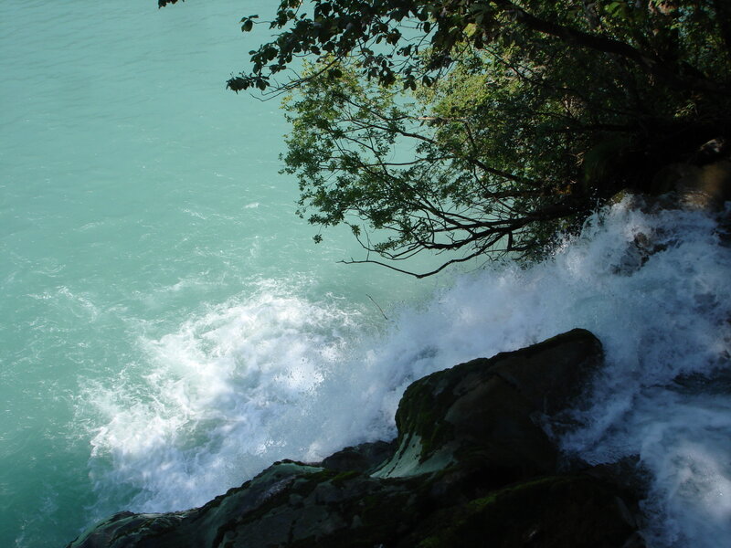 River Rapids at Cliff Edge
