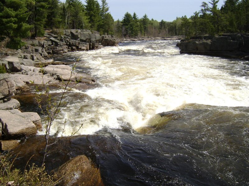 River Rapids with Rocks — Green, Dynamic