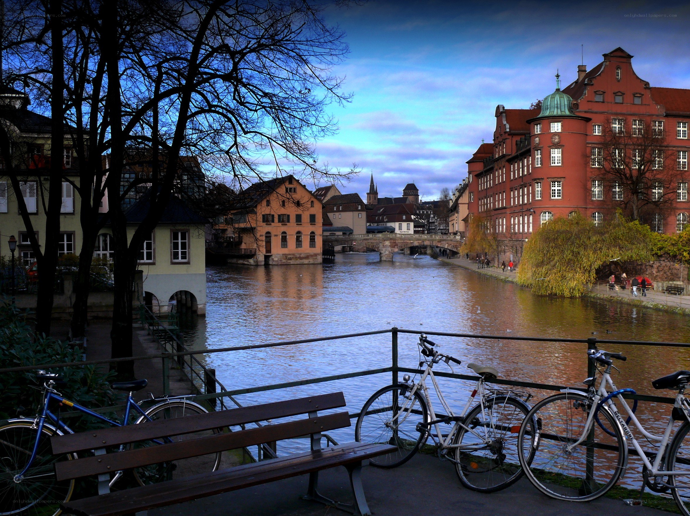 River scene in Strasbourg