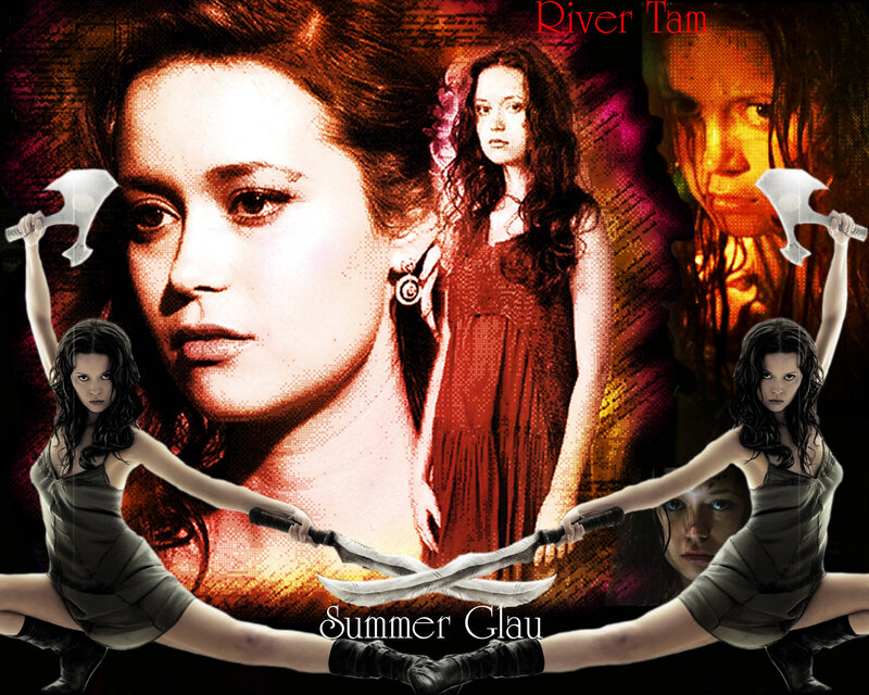 River Tam character collage
