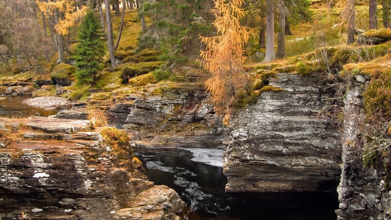 River Through Rocky Gorge