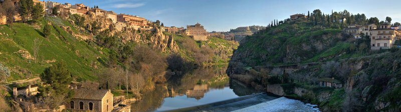River Town on Cliffs