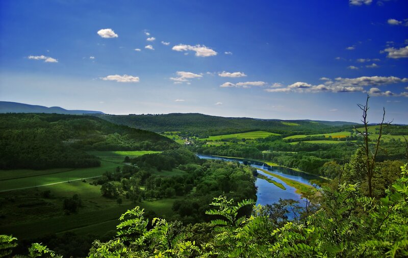 River valley landscape