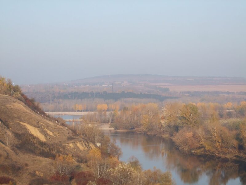 River Valley Landscape — Brown, Calm