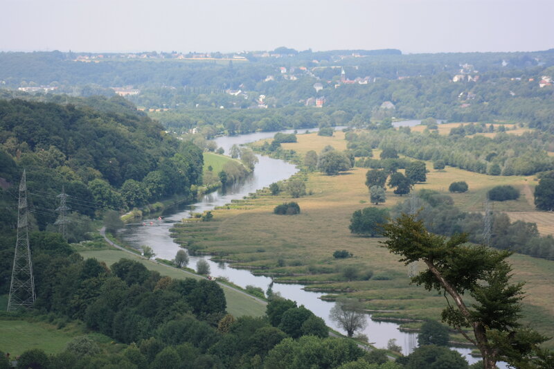 river valley landscape view