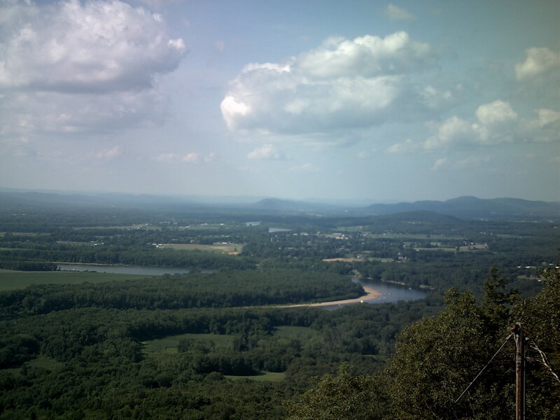 river valley landscape view