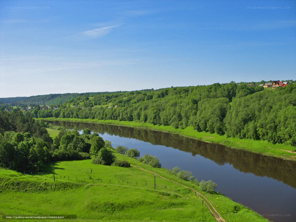 River valley landscape