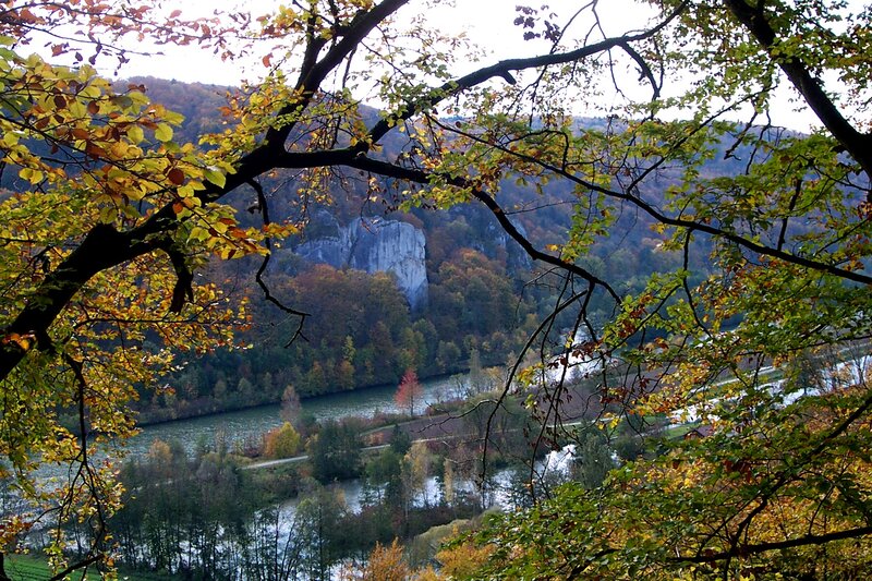 River Valley with Cliffs — Green