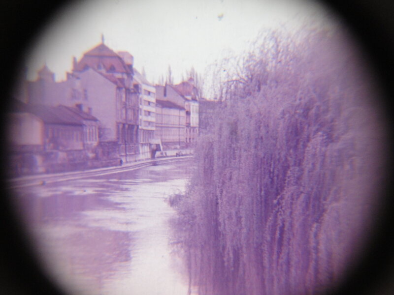 river view through lens