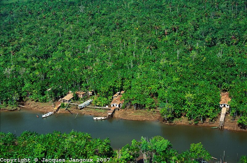 River Village in Rainforest