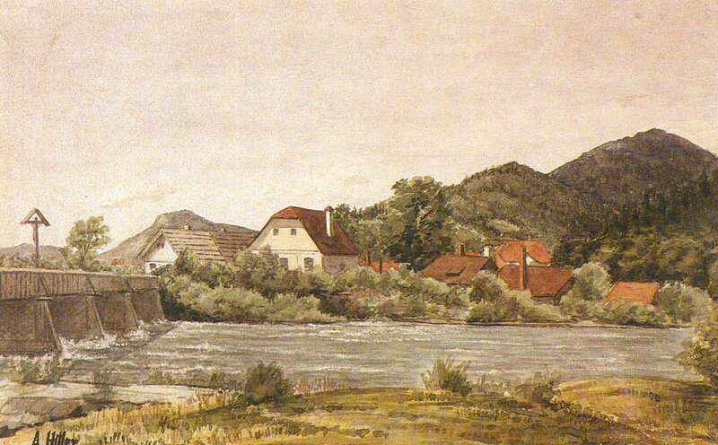 River village landscape
