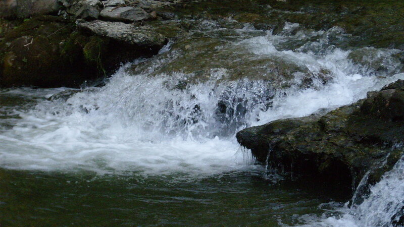 River Water over Rocks
