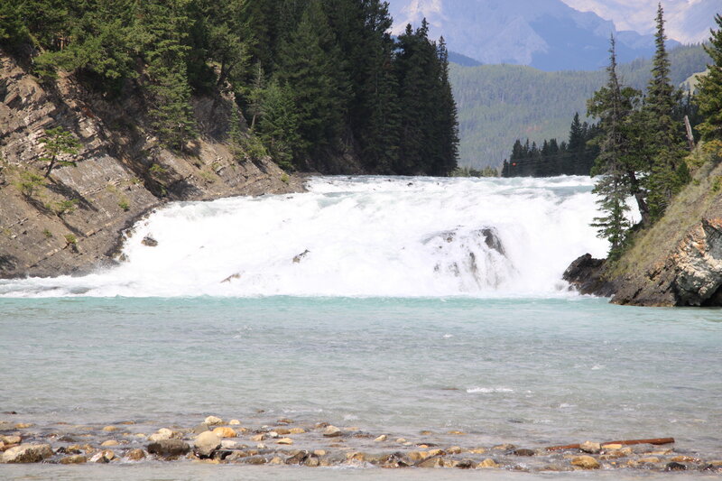 River Waterfall — Blue, Dramatic