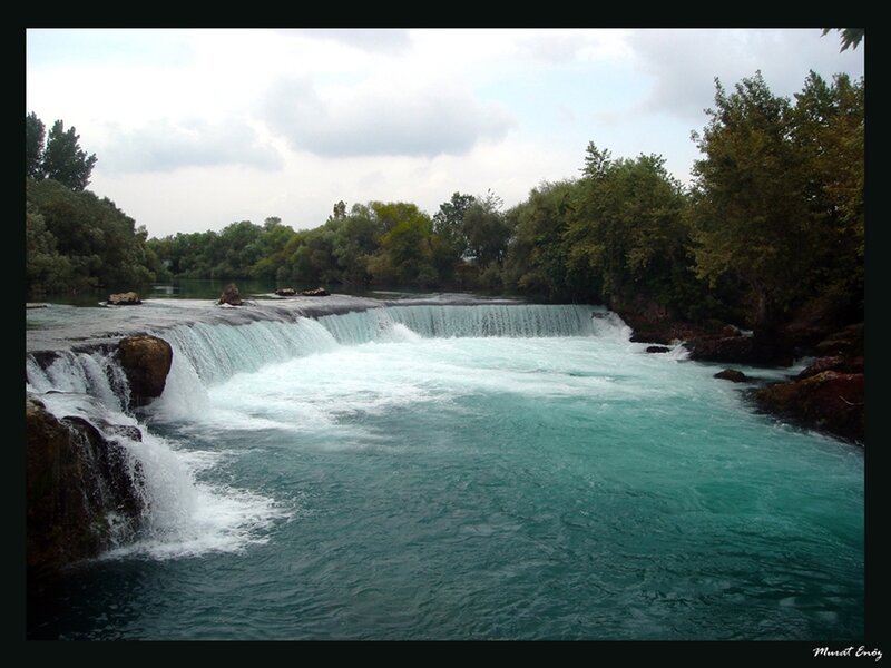River Waterfall Landscape