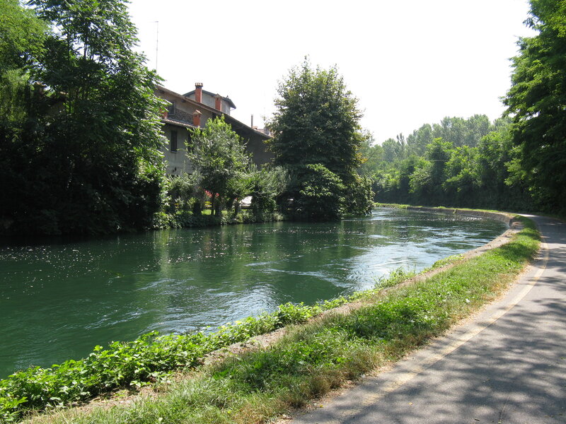River with Canal Path