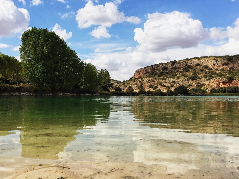 River with Rocky Hill