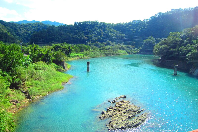 River with Turquoise Water