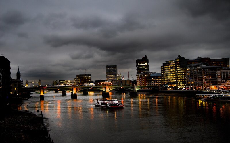 Riverboat on River