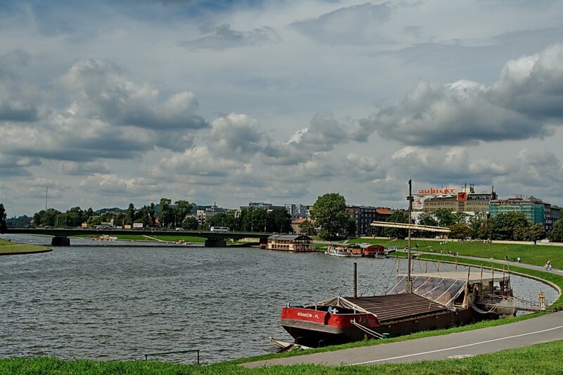 Riverboat on Riverbank