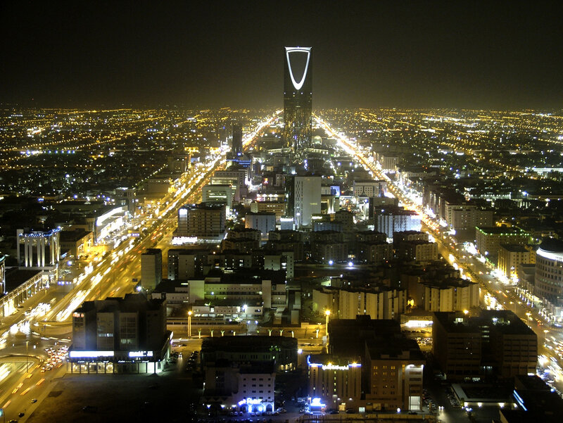 Riyadh Cityscape at Night