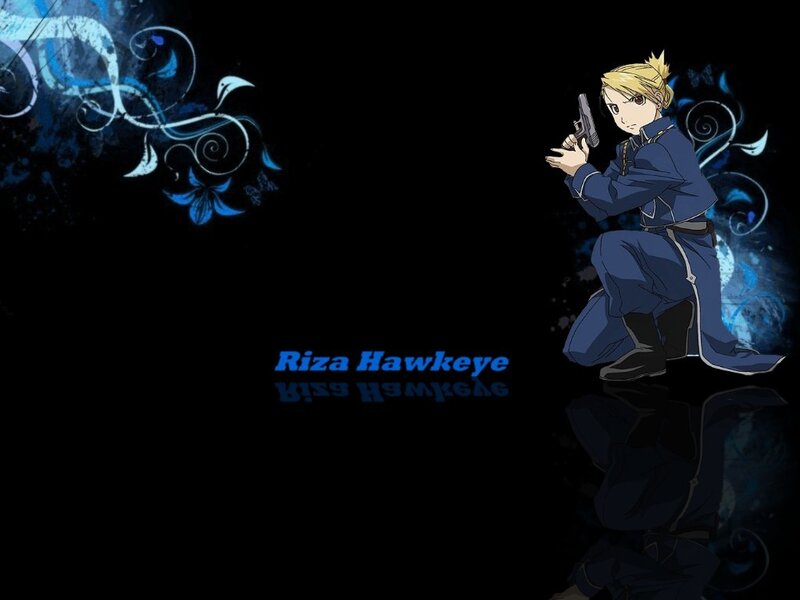 Riza Hawkeye anime wallpaper