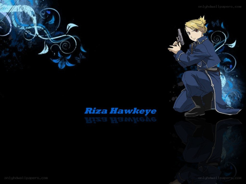 Riza Hawkeye anime wallpaper