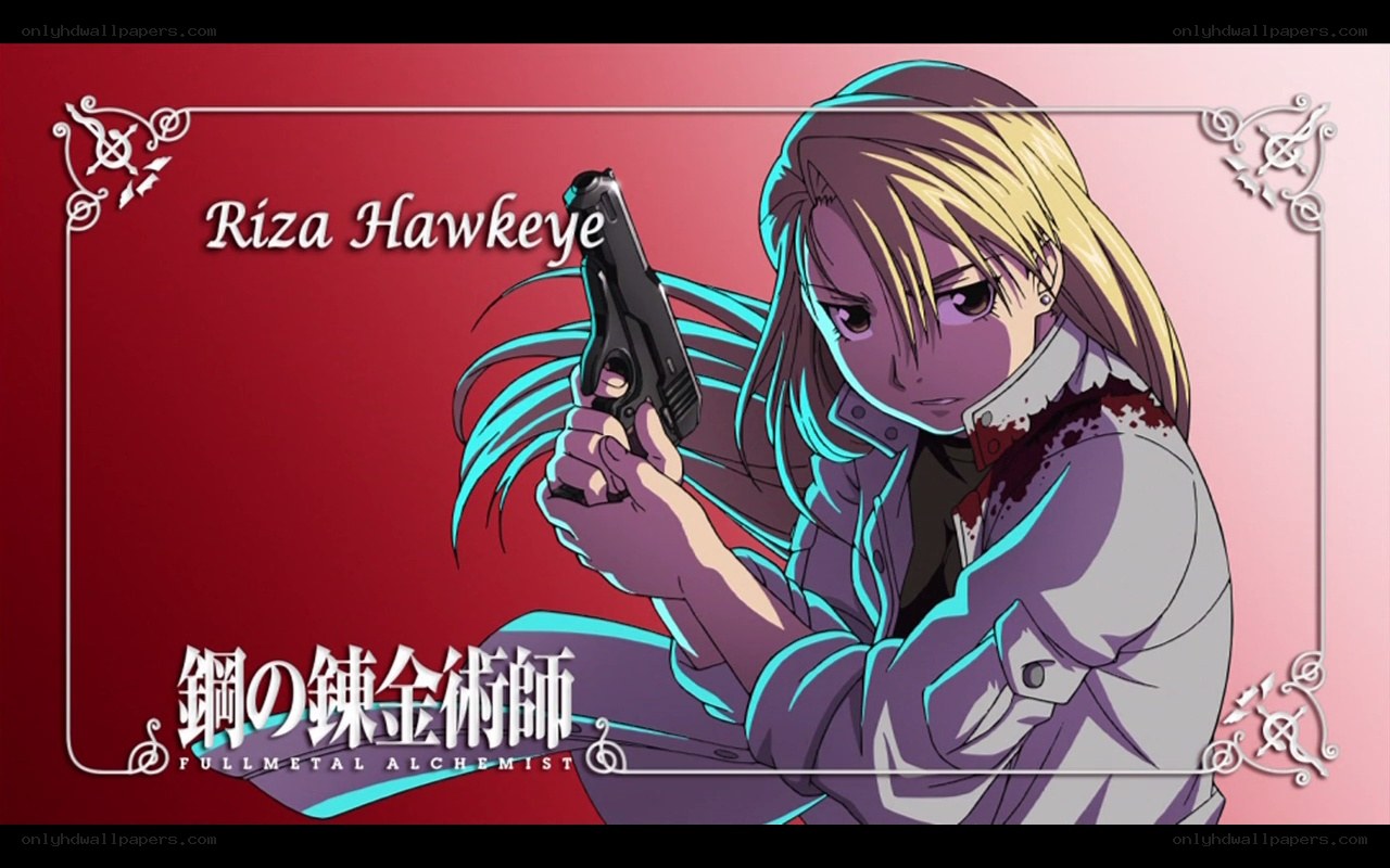 Riza Hawkeye character art