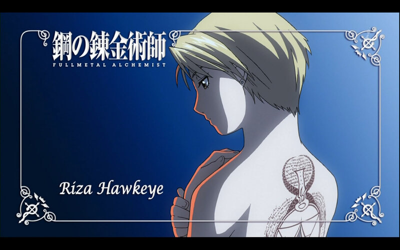 Riza Hawkeye character art