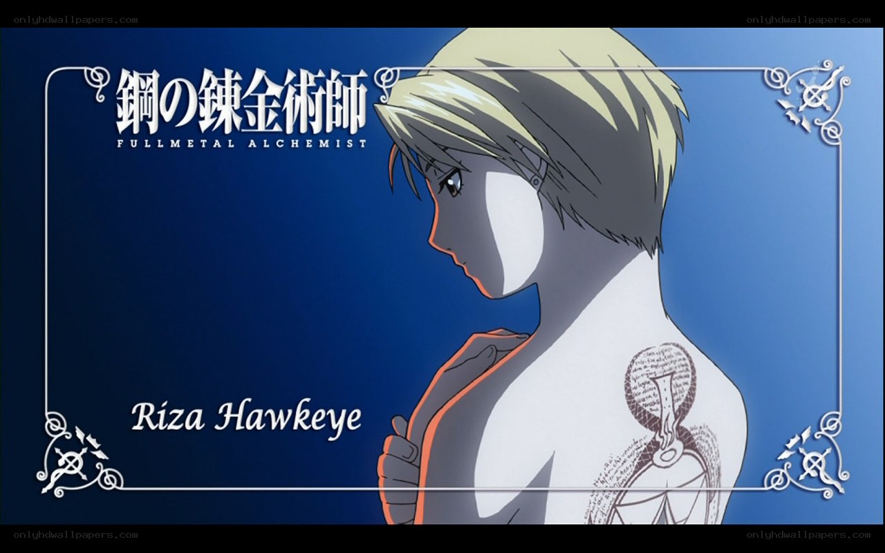Riza Hawkeye character art