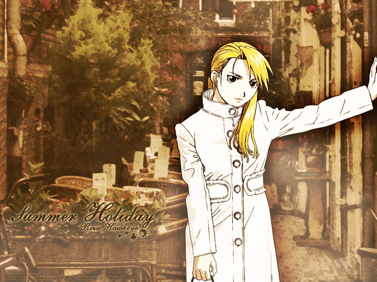 Riza Hawkeye summer holiday