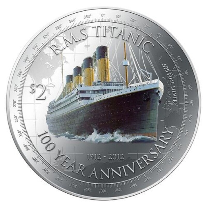 RMS Titanic Ship — Silver